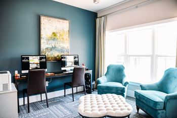 Living Room Interior at The Ashley, Charleston, South Carolina